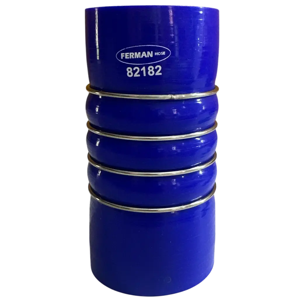 82182 - MANGUERA TURBO Diámetro interior: 2 3/4" Largo: 6" con 4 Aros.