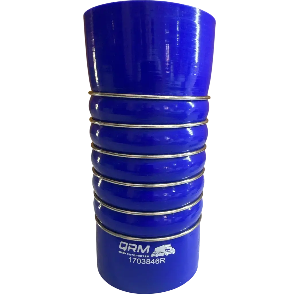 1703846R - MANGUERA TURBO Diámetro Interno: 3.5" Largo: 8" con 6 Aros.