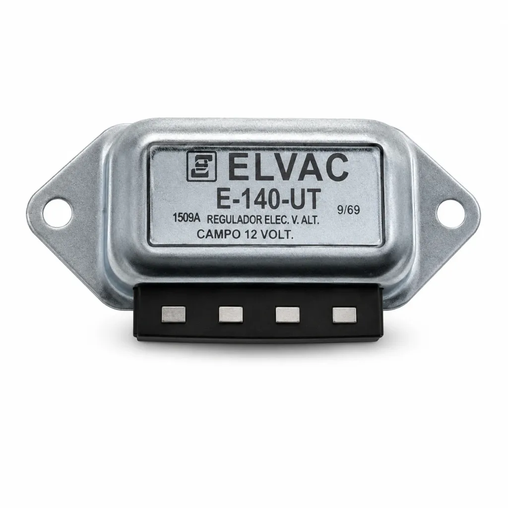 [E140-XR] E140-XR - REGULADOR ELVAC ELEC. GM Y CHEVROLET 4 ENT.