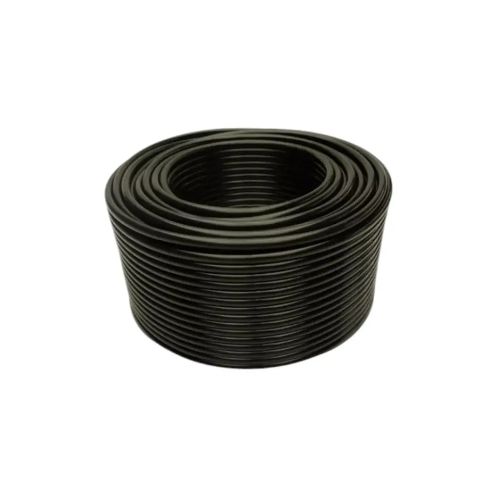 RK-2014N - MANGUERA POLIFLO NEGRA DE 1/4 "