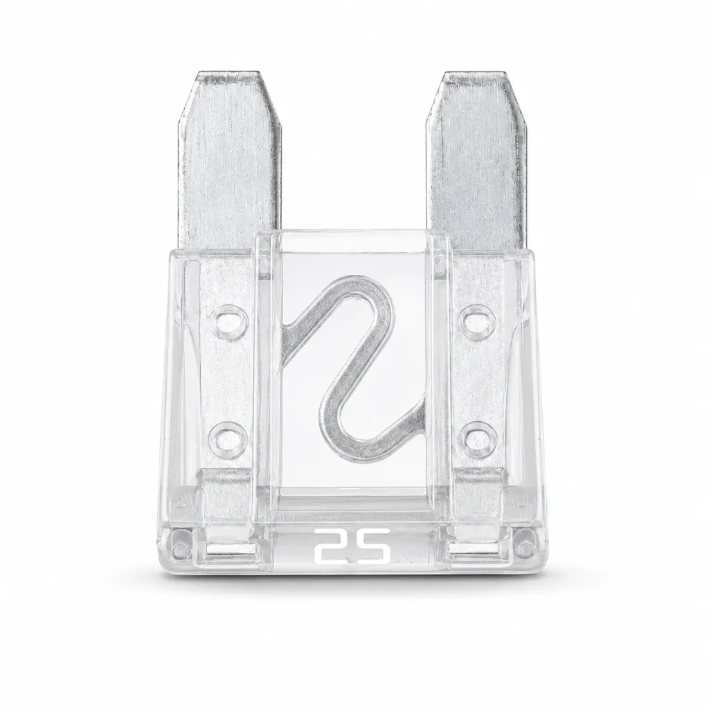 FCM25 - FUSIBLE CLAVIJA MINI BLANCO 100 PZAS