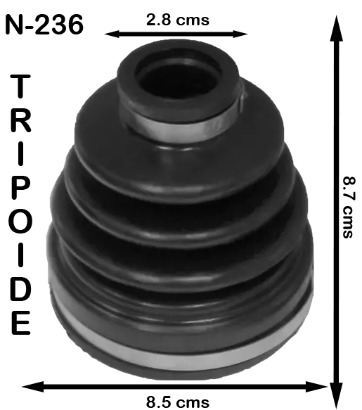 N236 - MACHETA LADO CAJA I/D TREB SENTRA 05-15, XTRAIL 02-15, X-TERRA 00-10