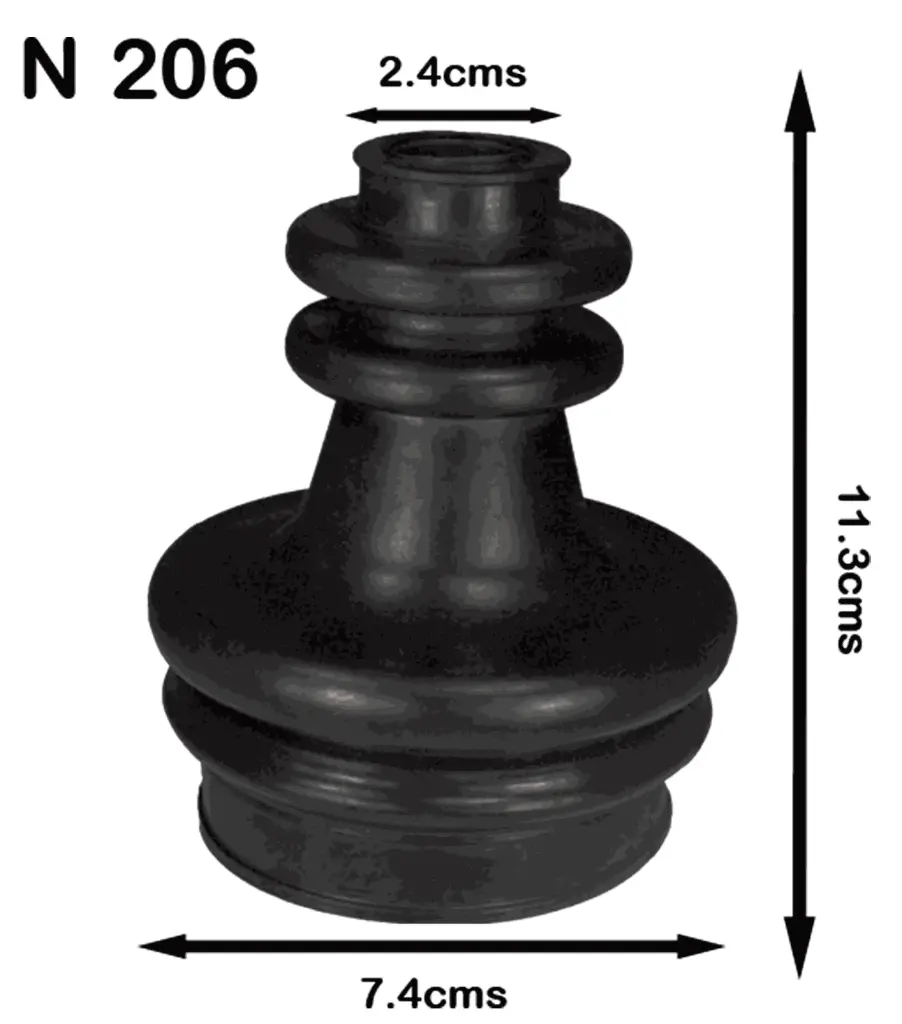 N206 - MACHETA LADO CAJA TSURU II 88-91