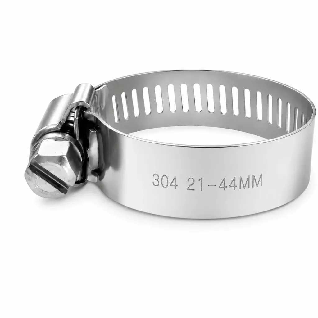 TU20 - ABRAZADERA SINFIN ACERO 304 21-44MM 12MM