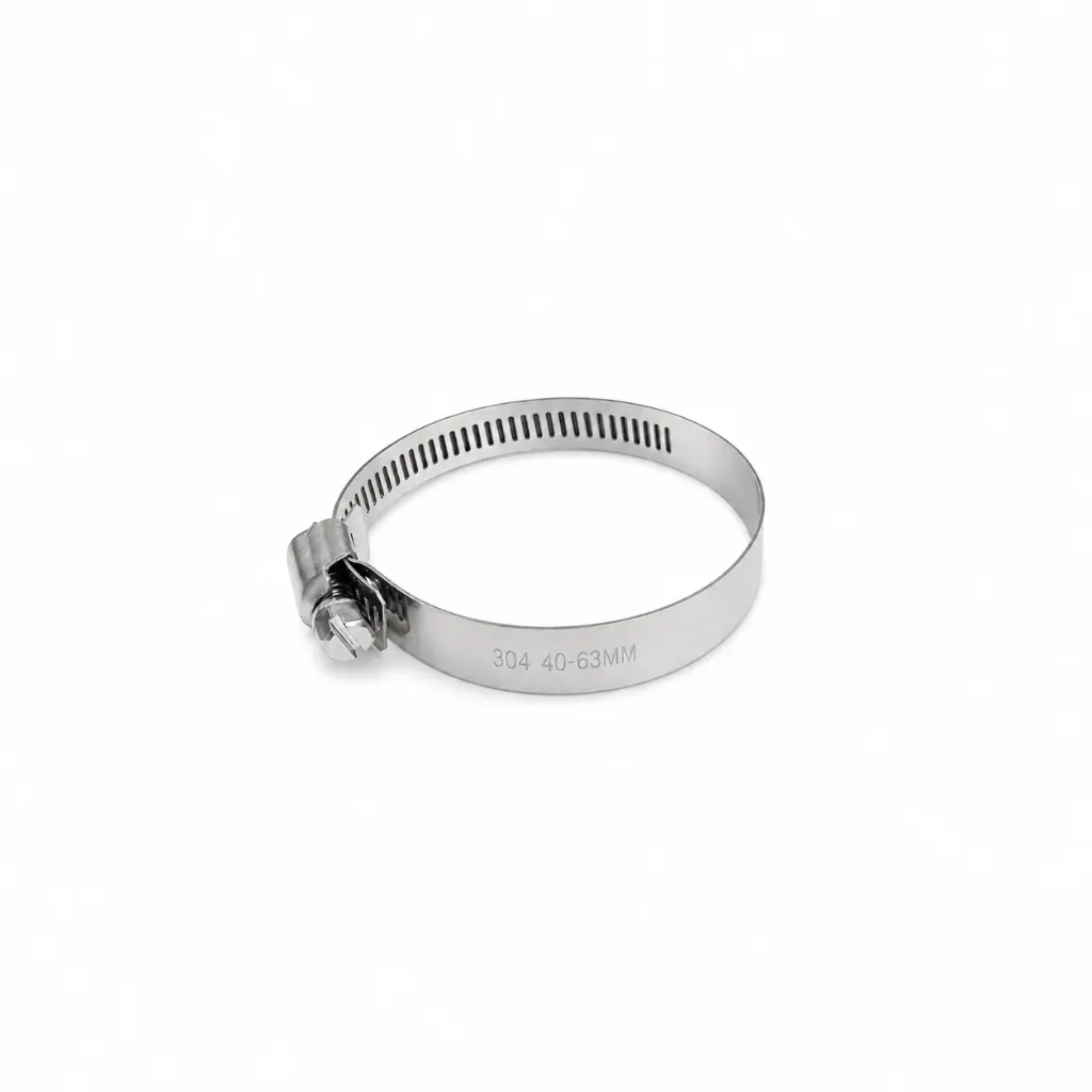 [TU32] TU32 - ABRAZADERA SINFIN ACERO 304 40-63MM 12MM