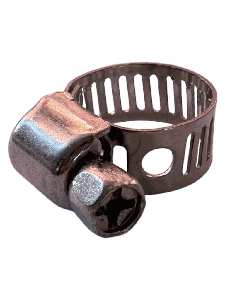 TU4 - ABRAZADERA SINFIN ACERO 304 6-12 8 MM