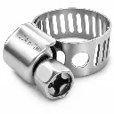 TU4 - ABRAZADERA SINFIN ACERO 304 6-12MM 8 MM