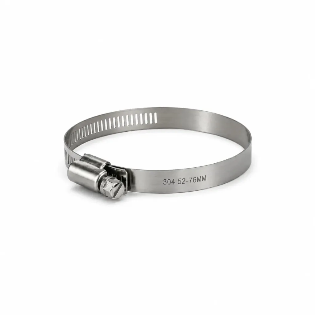 [TU40] TU40 - ABRAZADERA SINFIN ACERO 304 52-76MM 12MM