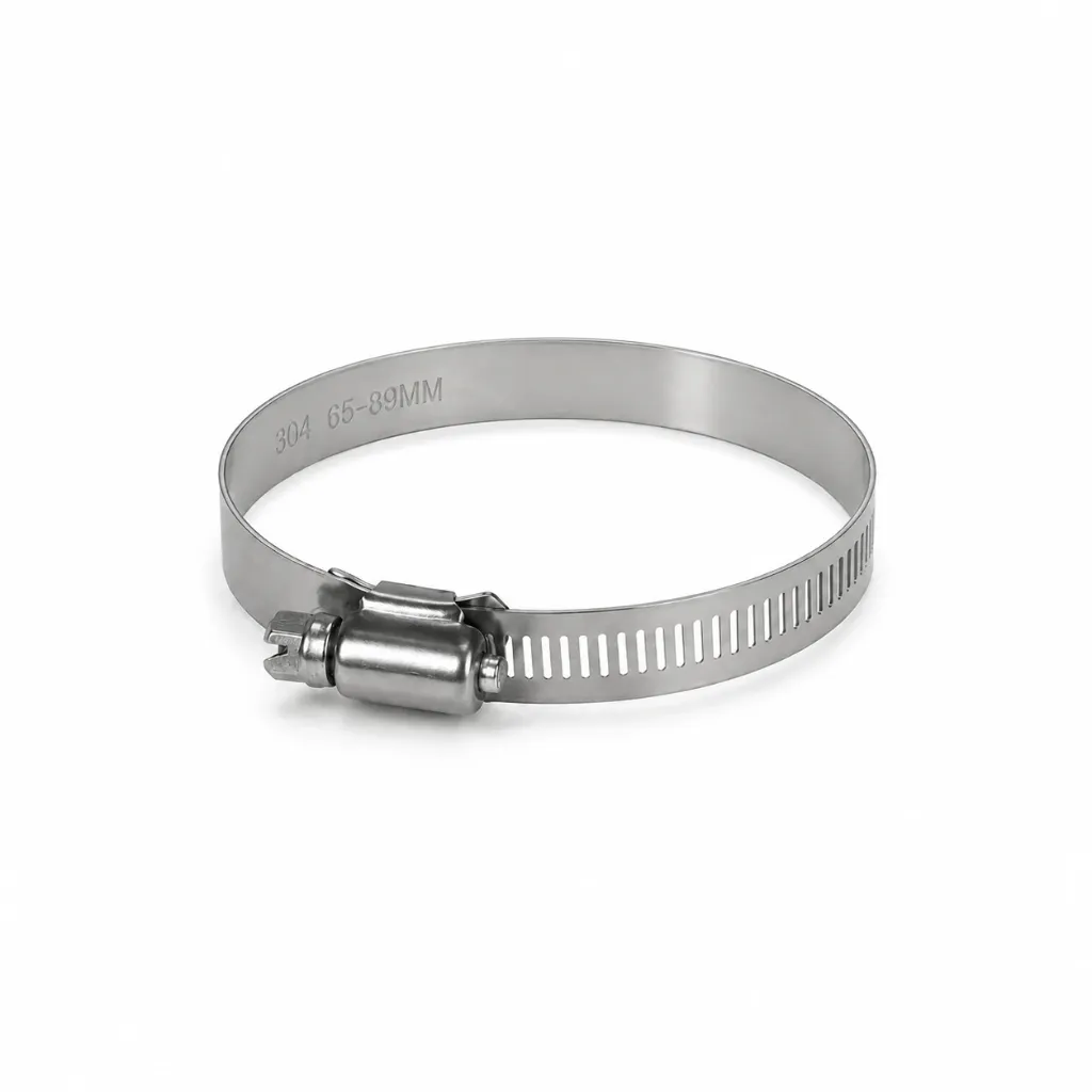 [TU48] TU48 - ABRAZADERA SINFIN ACERO 304 65-89MM 12MM