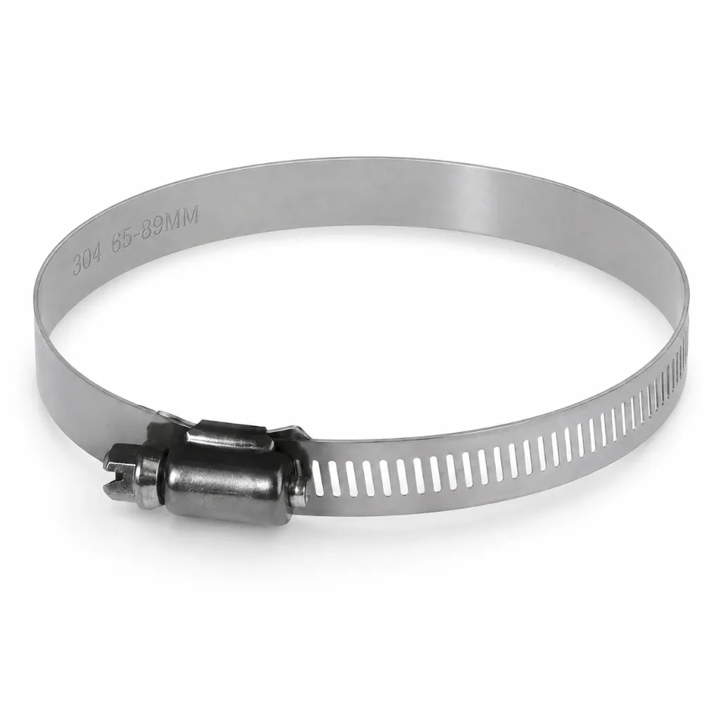 TU48 - ABRAZADERA SINFIN ACERO 304 65-89MM 12MM