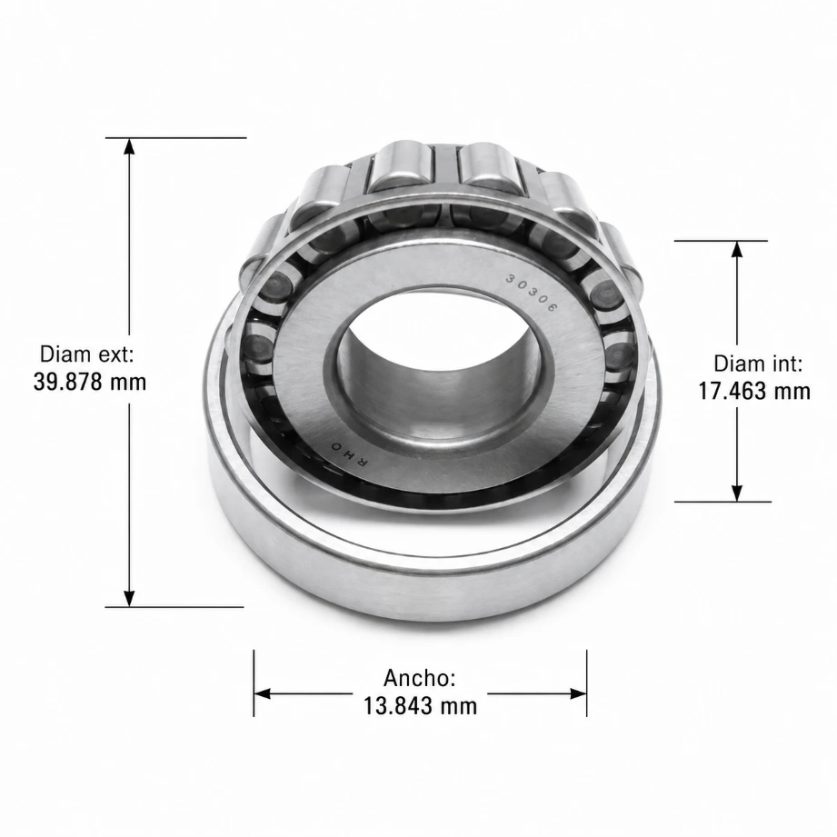 11749/10 SET-1 - BALERO DE RUEDA DELANTERA NISSAN 1800 Y VW SEDAN