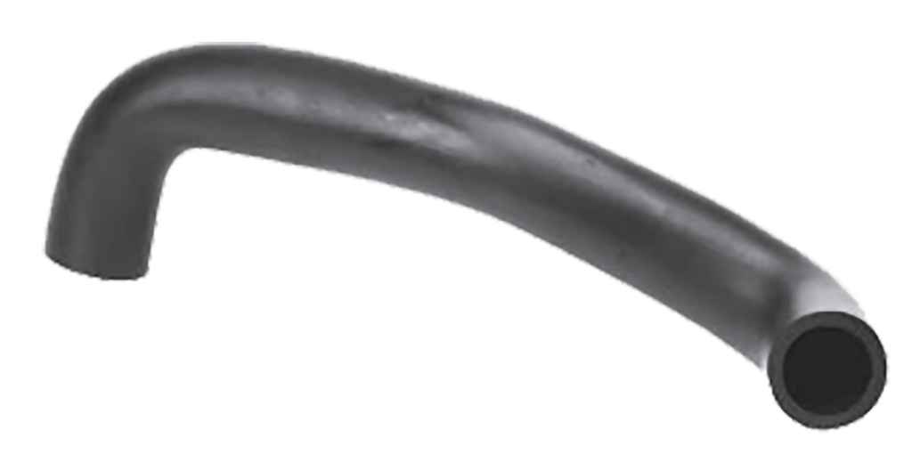 3866 = M2158 - MANGUERA DE RADIADOR SUP. FORD RANGER 2.3 LTS. L4 (90-94)