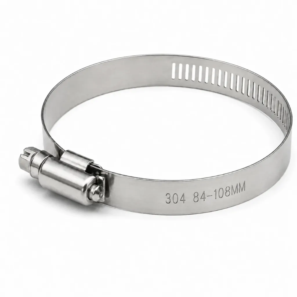 [TU60] TU60 - ABRAZADERA SINFIN ACERO 304 84-108MM 12MM.