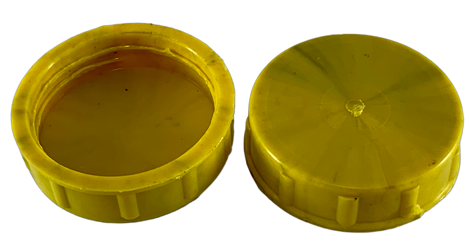 [T127] T127 - TAPÓN DE DEPOSITO DE AGUA COLOR AMARILLO PARA NISSAN TSURU I,II,III, TSUBAME, SENTRA, PICKUP D21,D22 Y URVAN.