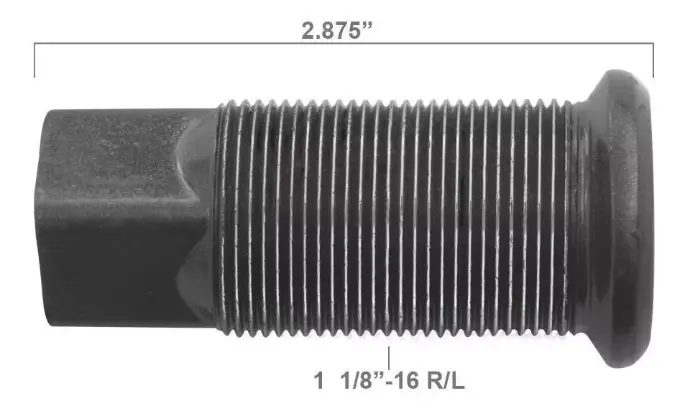 [CA00-004LP] CA00-004LP - CAPUCHON LARGO IZQ PAVONADO