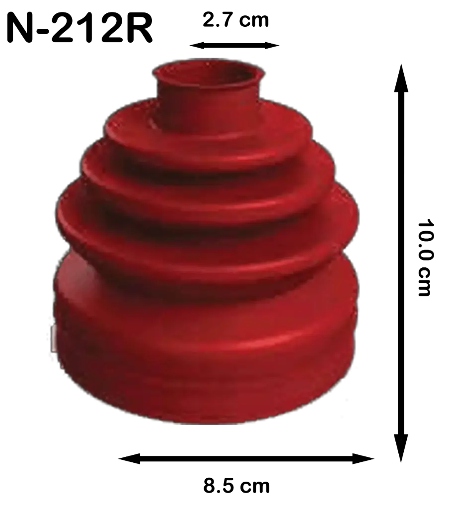 [N212R] N212R - MACHETA LADO RUEDA IZQ Y DER ROJA