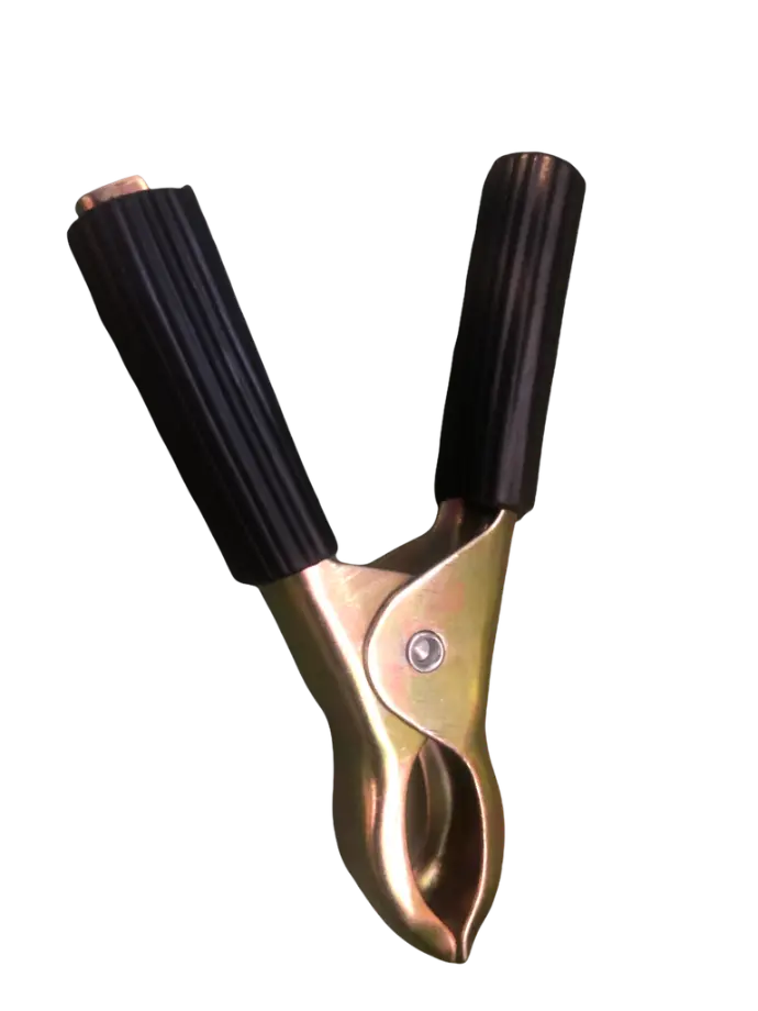 [PP020N] PP020N - PINZA PASACORRIENTE GRANDE NEGRA