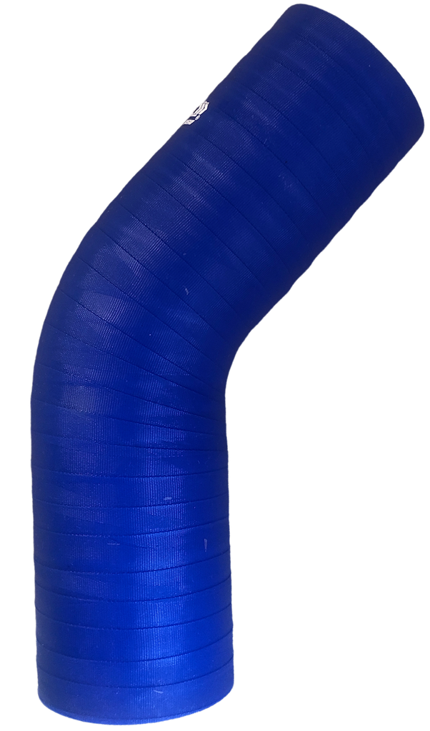 [C45-3] C45-3 - CODO SILICON 45° Diámetro Interno: 3" Largo: 8"	​