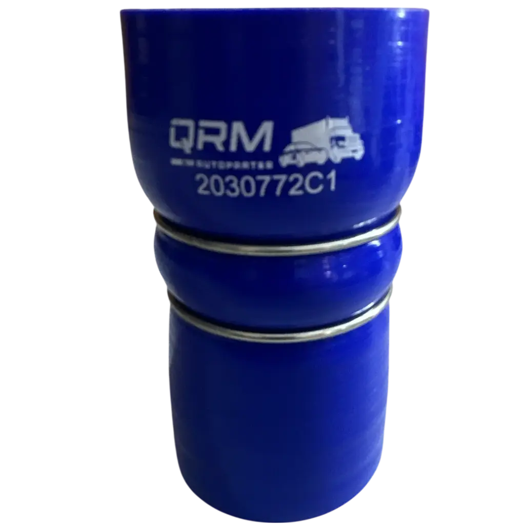 2030772C1 - MANGUERA TURBO Diámetro Superior: 3" Diámetro Inferior: 2.5" Largo: 5.5" con 2 Aros.