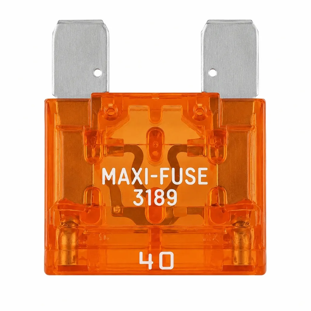 FM40 - FUSIBLE CLAVIJA MAXI 40 AMP COLOR NARANJA