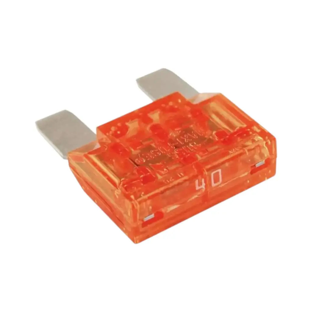 FM40 - FUSIBLE CLAVIJA MAXI 40 AMP COLOR NARANJA