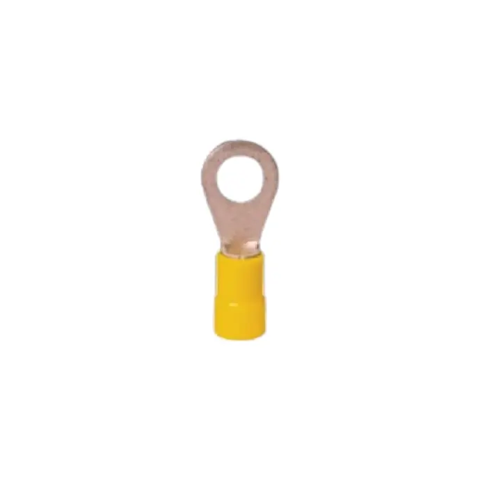 [RV5.5 = TT162-5] RV5.5 = TT162-5 - TERMINAL OJO 3/16 C/AISLANTE AMARILLA ( M5 YELLOW)