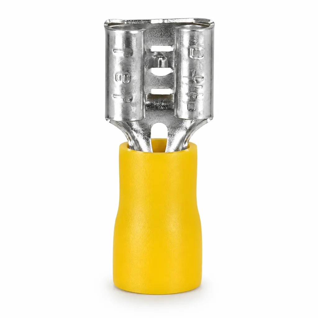 TT162-9=5.5-250 - TERMINAL ENCHUFE HEMBRA C/AIS AMARILLO FDD5.5-250