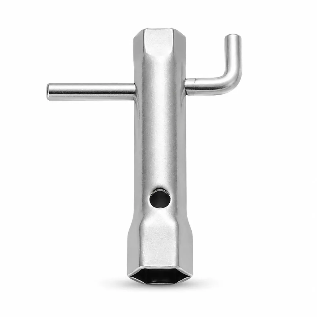 [LL012] LL012 - LLAVE DE BUJÍA BL-15 CORTA BLANCA 5/8
