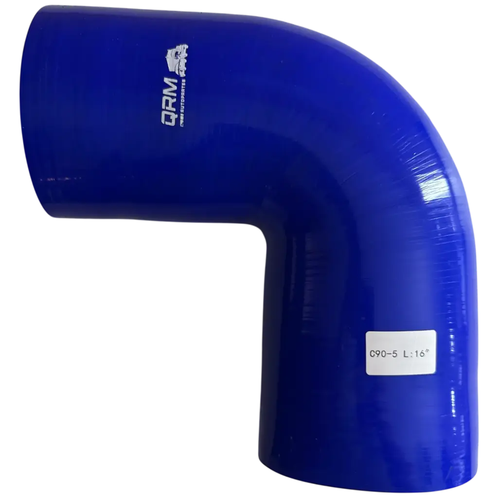 [C90-5] C90-5 - CODO DE SILICON 90 Diámetro interno: 5" Largo: 8"