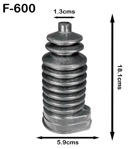 F600 - MACHETA LADO DIRECCION I/D COUGAR, FAIRMONT 84-86