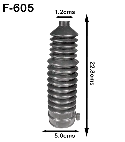 F605 - MACHETA LADO DIRECCION I/D COUGAR, TAURUS 89-92