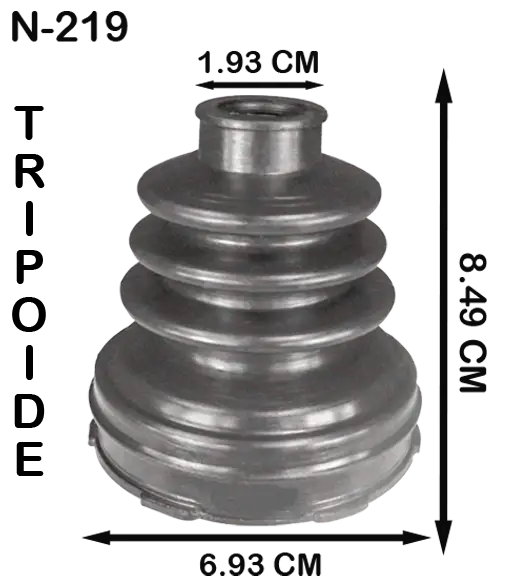 N219 - MACHETA LADO CAJA AUT. I/D PLATINA 02-09