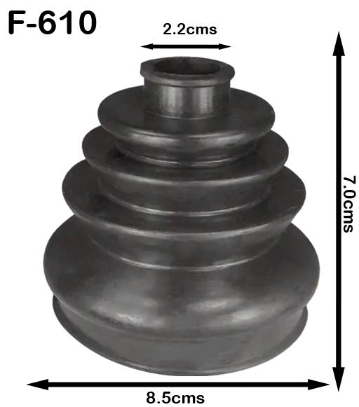 F610 - MACHETA LADO RUEDA I/D GHIA,TOPAZ 1991