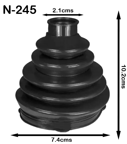 [N245] N245 - MACHETA LADO CAJA I/D TIIDA 11-17