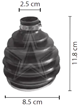 S901 - MACHETA LADO RUEDA I/D CORDOBA 02-05, LEON 06-08