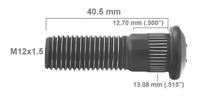 BR30-042 - BIRLO RUEDA DELANTERA FORD FIESTA 1983 AL 2023.