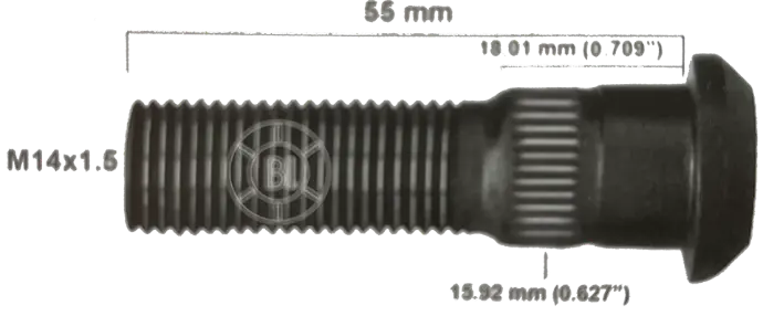 BR10-035 - BIRLO DEL/TRAS COMPATIBLE CON CHEVY, CORSA, ASTRA, ZAFIRA, TIGRA, BMW, MINI COOPER, TORNADO, DUSTER