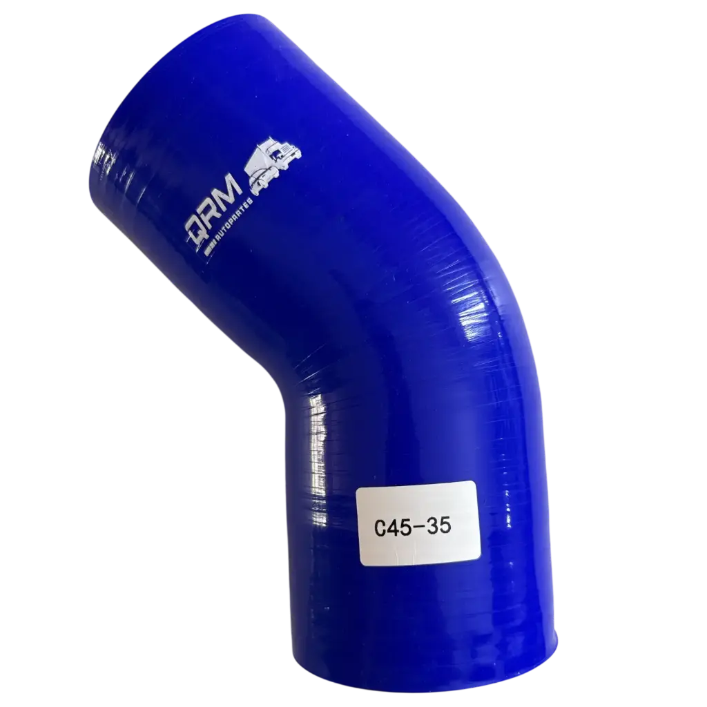 C45-35 - CODO SILICON 45° Diámetro Interno: 3 1/2" Largo: 8"