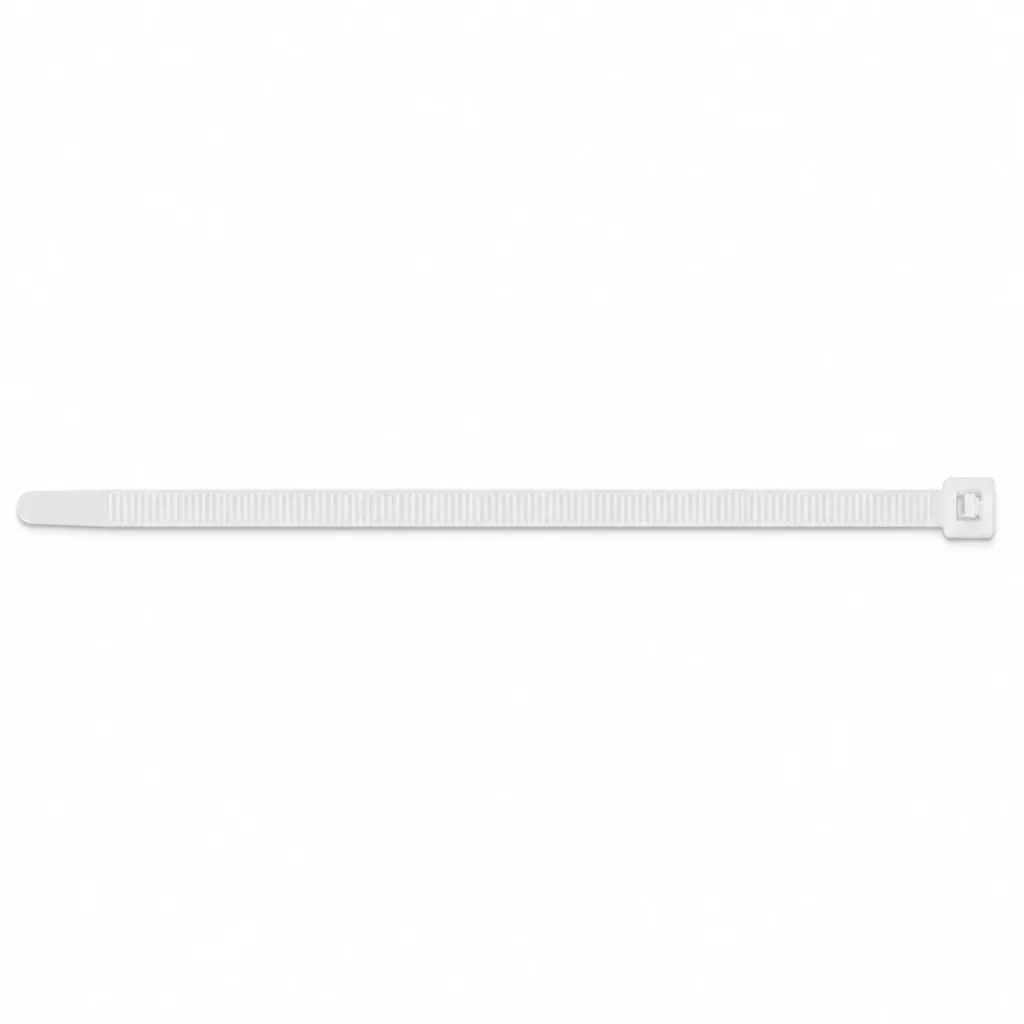 B7.6*350 - CINCHO ANCHO 7.6 MM * LARGO 35 CMS BLANCO