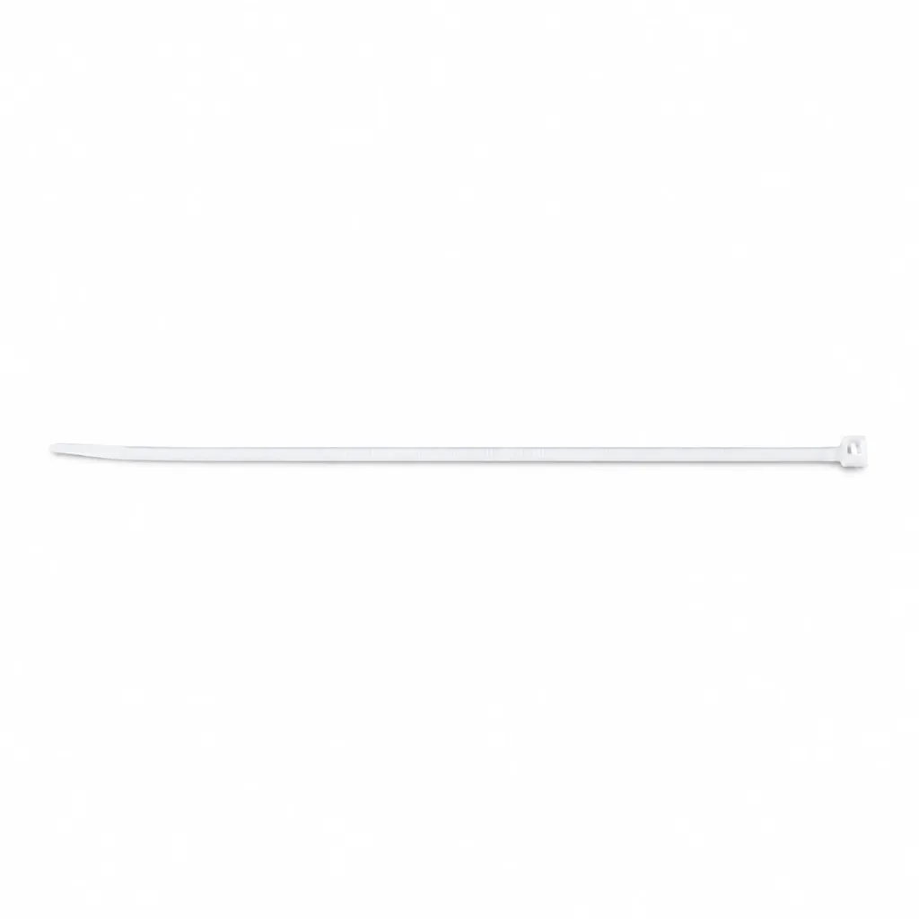 [B3*150] B3*150 - CINCHO ANCHO 3MM X LARGO 15 CM COLOR BLANCO.