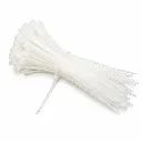 B4*150 - CINCHO ANCHO 4MM * LARGO 15 CM BLANCO