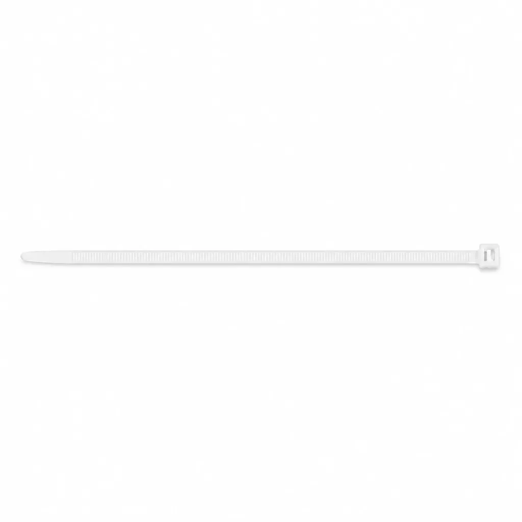 B5*300 - CINCHO ANCHO 5 MM * LARGO 30 CMS BLANCO