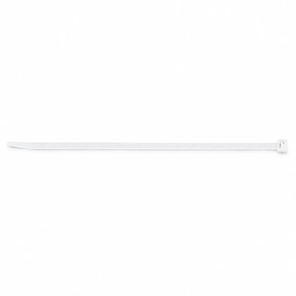 B4.8*380 - CINCHO ANCHO 4.8 MM * LARGO 38 CMS BLANCO