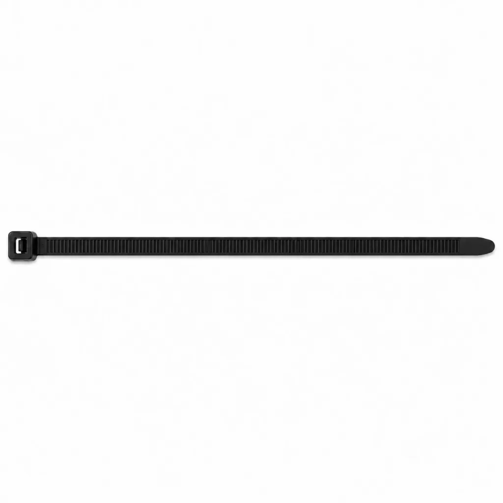 N7.6*400 - CINCHO ANCHO 7.6 MM * LARGO 40 CMS NEGRO