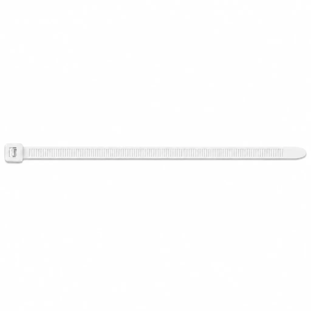 B7.6*400 - CINCHO ANCHO 7.6MM * LARGO 40 CMS BLANCO