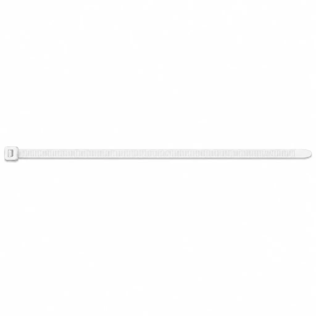 B7.6*500 - CINCHO ANCHO 7.6 MM * LARGO 50 CMS BLANCO