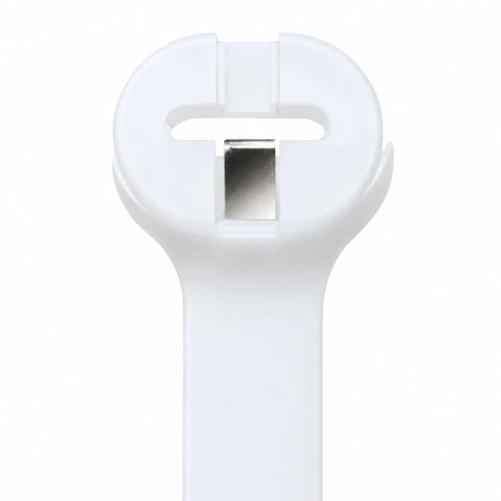 [BR10*600] BR10*600 - CINCHO ANCHO 10 MM * LARGO 60 CMS  BLANCO CON FIERRO