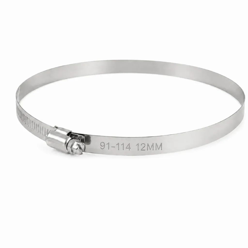 [TU64] TU64 - ABRAZADERA SIN FIN ACERO 304 91-114 MM 12MM