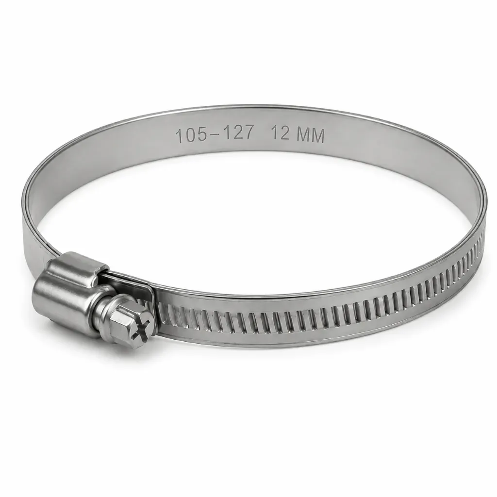 [TU72] TU72 - ABRAZADERA SIN FIN ACERO 304 105-127MM 12 MM