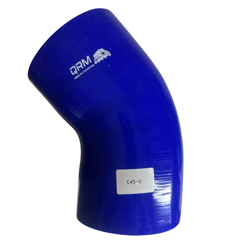 [C45-5] C45-5 - CODO SILICON 45° Diámetro Interno: 5" Largo: 8"
